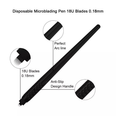Microblading pen jetable 18U